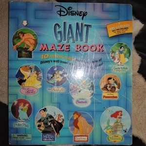 Disney Giant Maze Book